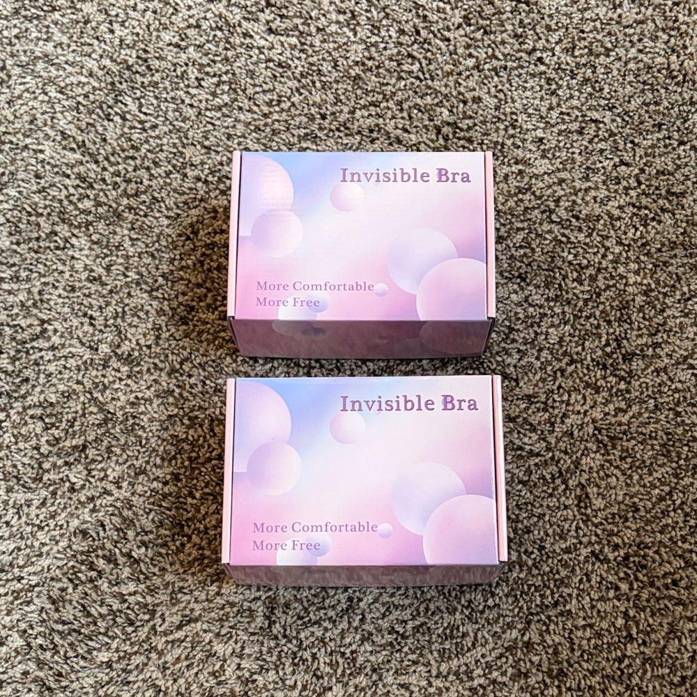 Invisible Bra Set, 2 packs
